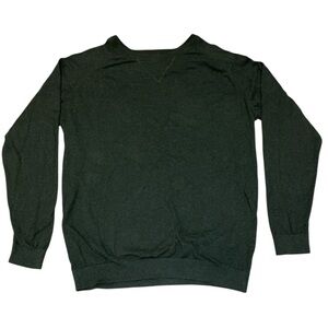 Jack & Jones JPR Ripley Crewneck Cotton Blend Sweater Forest Green
